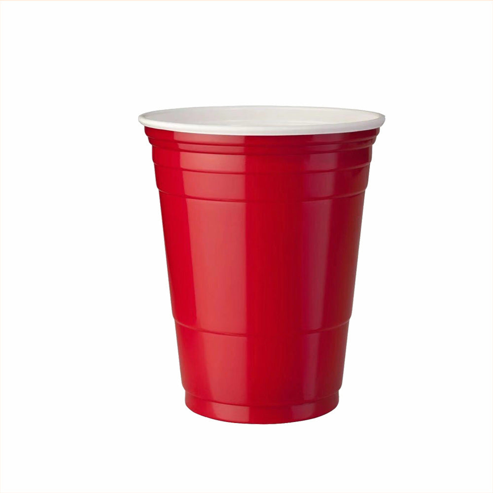 450ml Red Beer Pong Party Plastic Cups